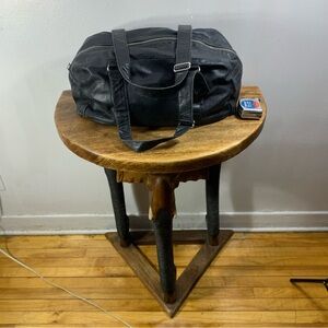 Made in  Canada large light Rudsak sports duffel  unisex leather bag